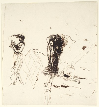 Figurstudier af George Romney
