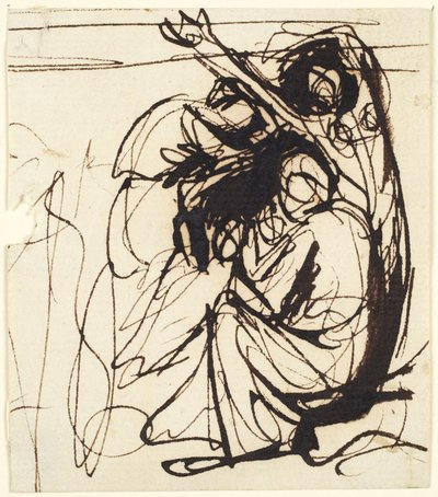 Gruppe af lidende figurer af George Romney