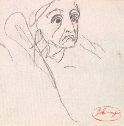 Hoved af George Romney