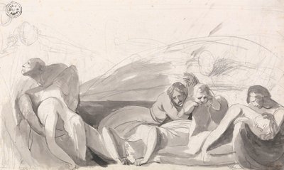 Howard på besøg i et fængsel af George Romney