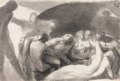 Howard på besøg i et fængsel af George Romney