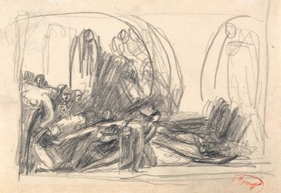 Howard på besøg i et fængsel af George Romney