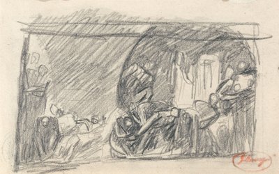 Howard på besøg i et fængsel af George Romney