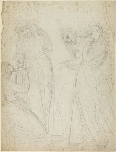 En landlig nymfes indvielse af George Romney