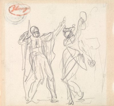 Jeptha og hans datter af George Romney