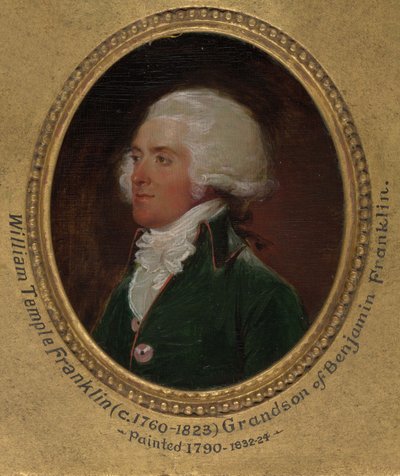 John Flaxman skaber en model af William Hayleys buste af George Romney