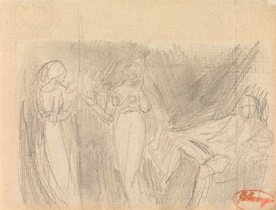 Damer i vente af George Romney