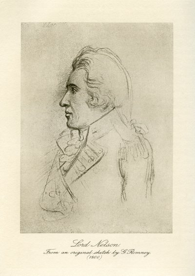 Lord Horatio Nelson af George Romney
