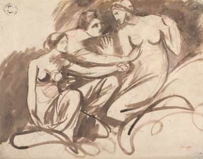 Macbeth: De tre hekse af George Romney