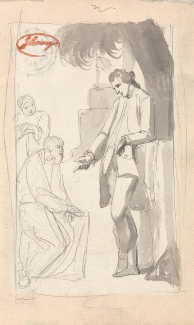Major Thomas Pearson og brahmanen af George Romney