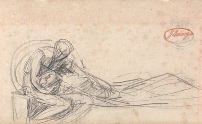 Mand beklager sig af George Romney