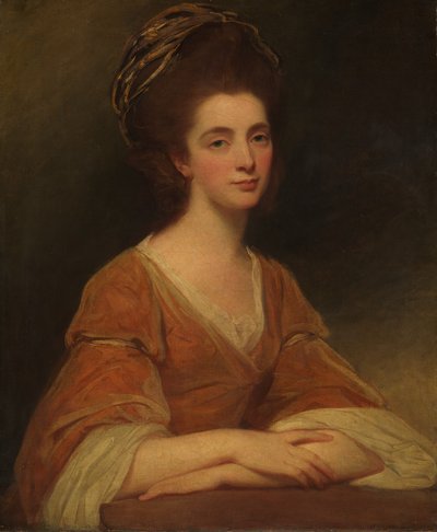 Fru Charles Frederick Martha Rigden, død 1794. af George Romney