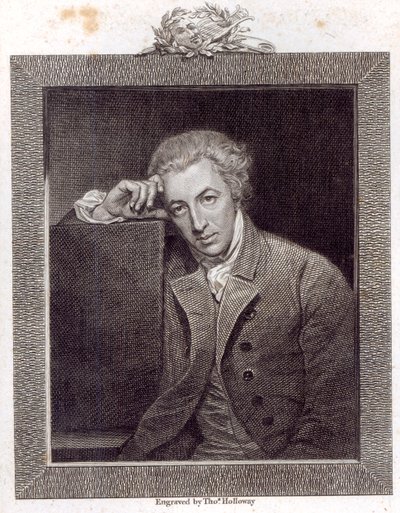 Portræt af William Hayley af George Romney