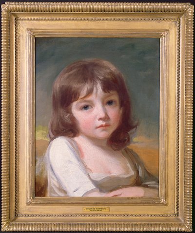 Portræt af en pige af George Romney