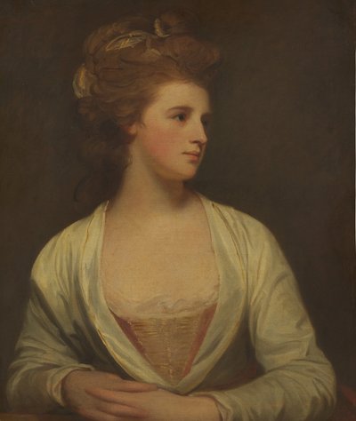 Portrait of a Woman, Said to Be Emily Bertie Pott døde 1782, 1781. af George Romney