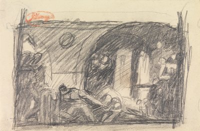 Fængselsscenen af George Romney