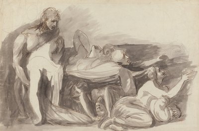 Fængselsscenen af George Romney