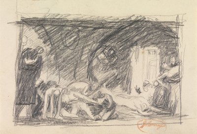 Fængselsscenen af George Romney