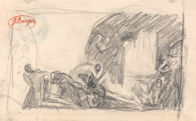 Fængselsscenen af George Romney