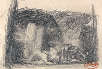 Fængselsscenen af George Romney