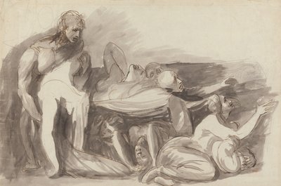 Fængselsscene af George Romney