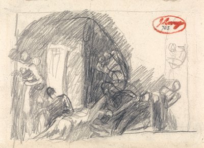 Fængselsscene af George Romney