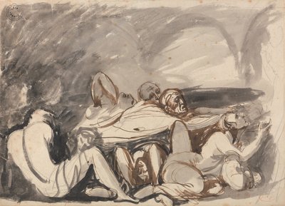 Fængselsscene af George Romney