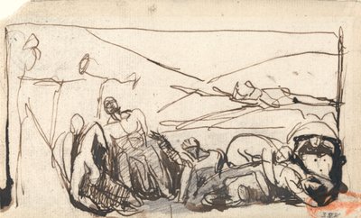 Fængselsscene af George Romney