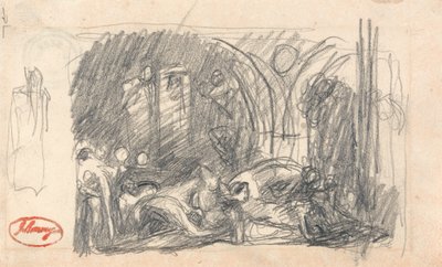Fængselsscene af George Romney