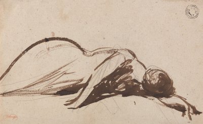 Den knælende kvinde af George Romney