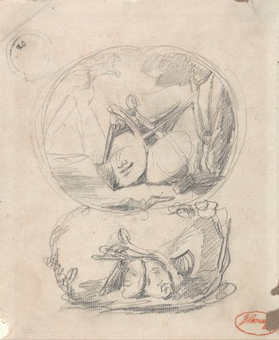 Richard Cumberlands forsidebillede af George Romney