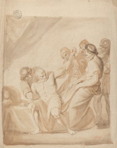 Samson overmandet af George Romney