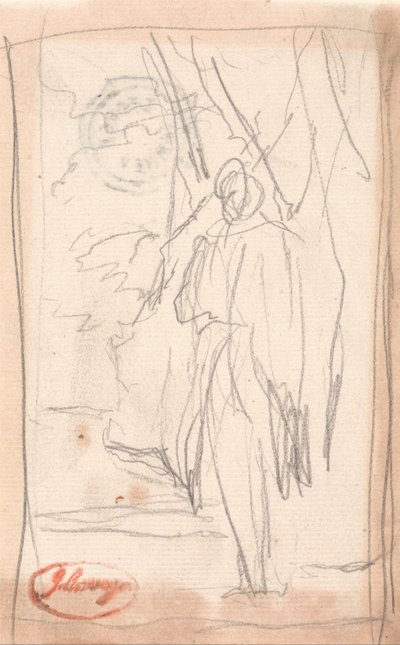 Stående figur af George Romney