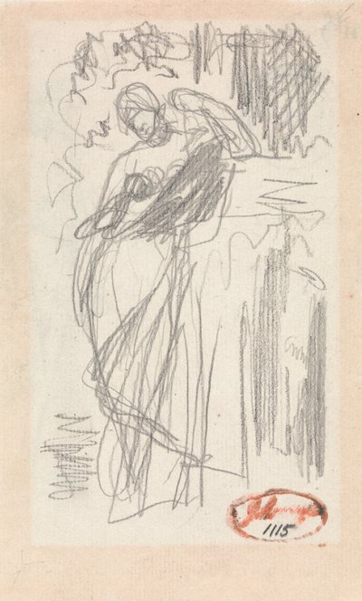 Stående kvinde af George Romney