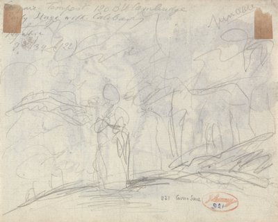 Tempest, version A af George Romney