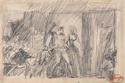 Festmåltidsscenen af George Romney
