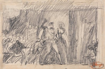 Bankettscenen: "Macbeth" af George Romney