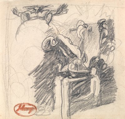 Kristi fristelse af George Romney