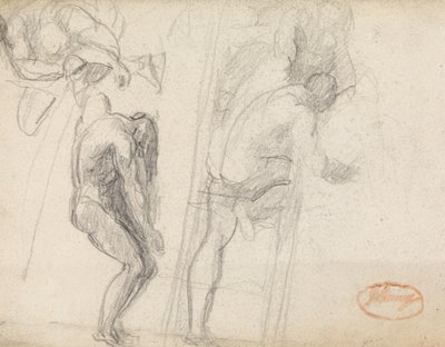 To figurstudier af George Romney