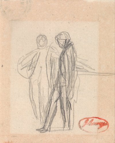 To stående figurer af George Romney