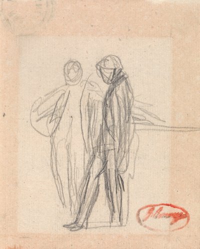 To stående figurer af George Romney