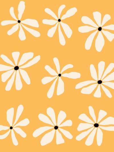 Flower Power, 2023 (maleri på lærred) af George Rosaly