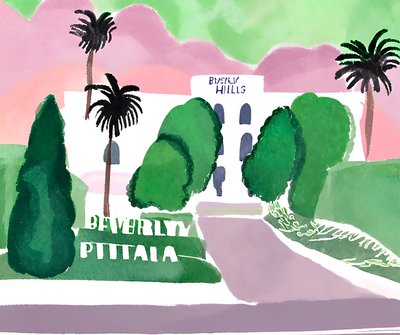 Frodig indgang, 21. århundrede (maleri) af George Rosaly