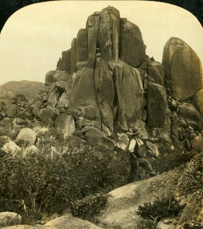 Cathedral Rock, Buffalo Ranges, Victoria, Australien, c1909. af George Rose