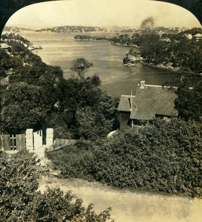 Mosmans Bay, Sydney, Australien, c1909. af George Rose
