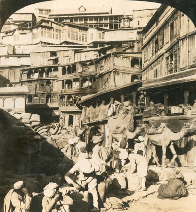 Simla, Indien, c1909. af George Rose