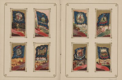 Flag for alle nationer og Amerikas Forenede Stater - Side 29 og 30, 1887 af George S. and Sons Harris