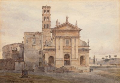 Basilikaen Skt. Francesca Romana, Rom af George Samuel Elgood