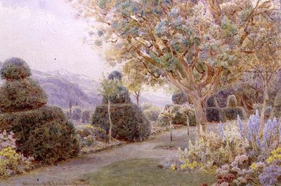 Chateau de la Cour, Rhone-dalen af George Samuel Elgood
