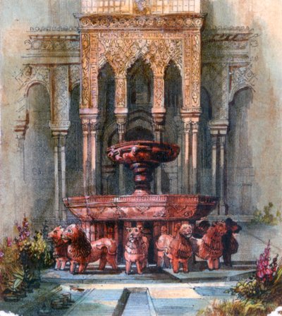 Mauresque Fountain, 1820-1876 af George Sand
